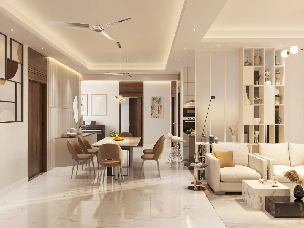 Luxar Noale Open space con living luxar