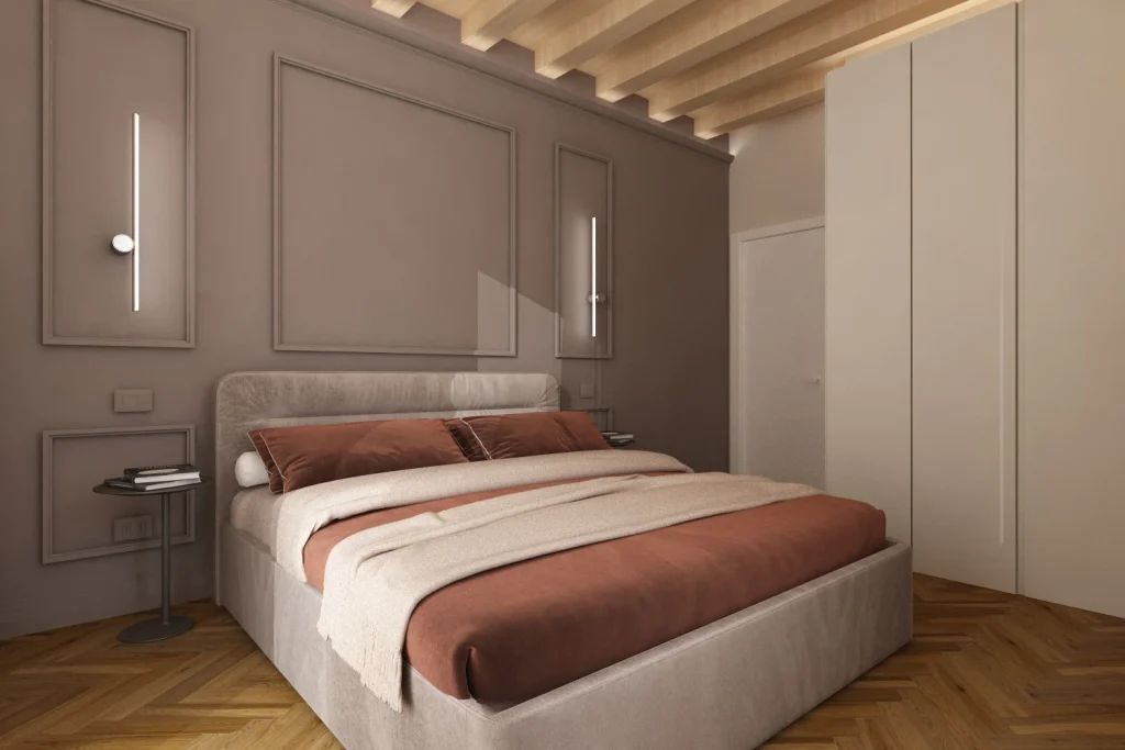 ristrutturazione residenza storica camera da letto 1 luxar
