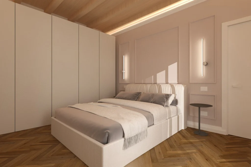 ristrutturazione residenza storica camera da letto 2 luxar