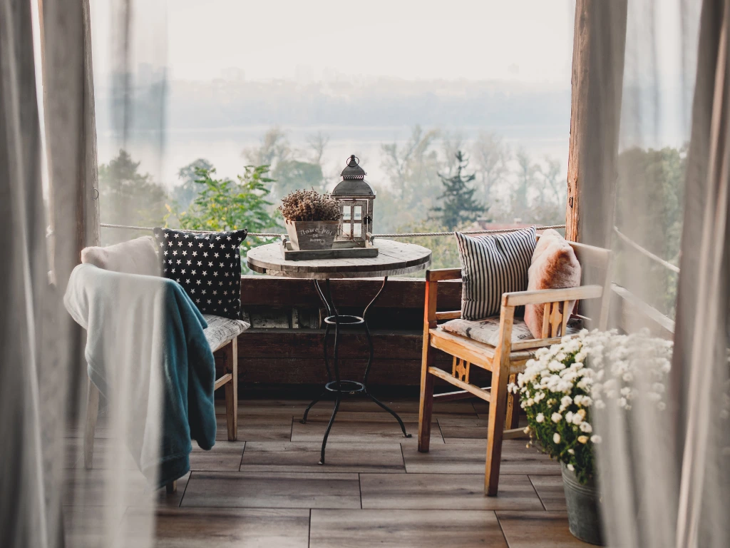 come arredare un balcone stile boho luxar